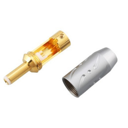 DC25 - DC plug Viborg Power connector 2.5mm -Gold Plated