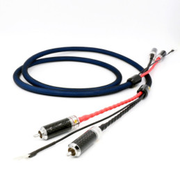 Viborg Audio-Plated Silver and Rhodium 1.2m RCA Phono Cable
