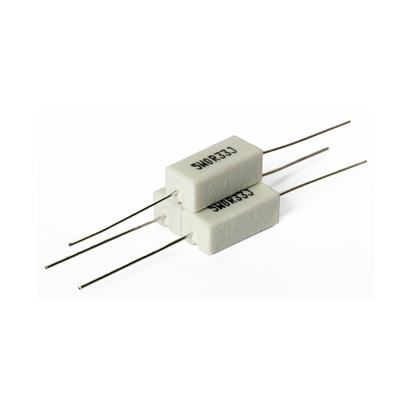 Resistore Ceramico 2.20ohm 5W 5% assiale