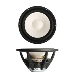7.5" Satori Mid/woofer SB Acoustics, White Cone 8 ohm