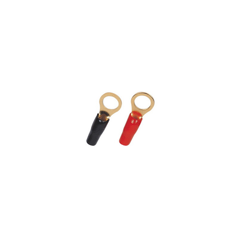 TOH10 - Ring Terminal gold plated - 6AWG Cable