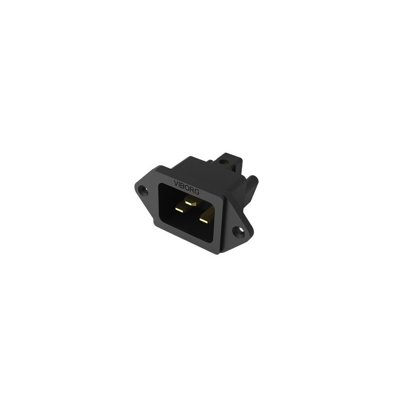 IEC Inlet Power Connector for panel 20A - Viborg - Pure Copp
