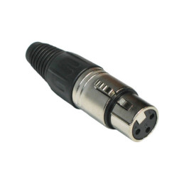 XLR female connector - 3 pin