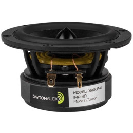 Dayton Audio RS100P-4 4" Reference Woofer 4 Ohm