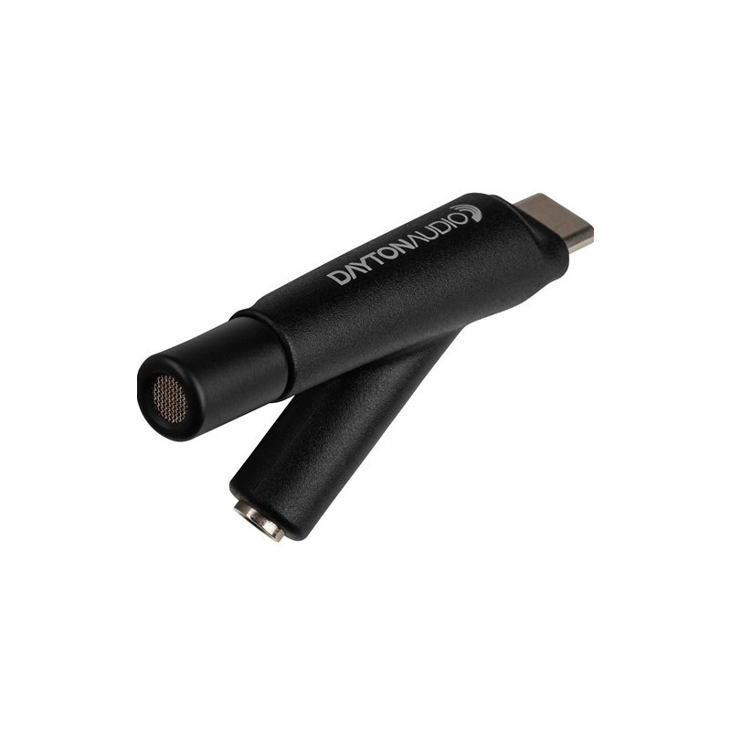 Dayton Audio iMM-6C USB-C Calibrated Microphone