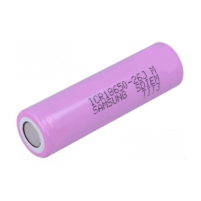 BT182600 - Lithium Battery 18650 3.6V 2600mA